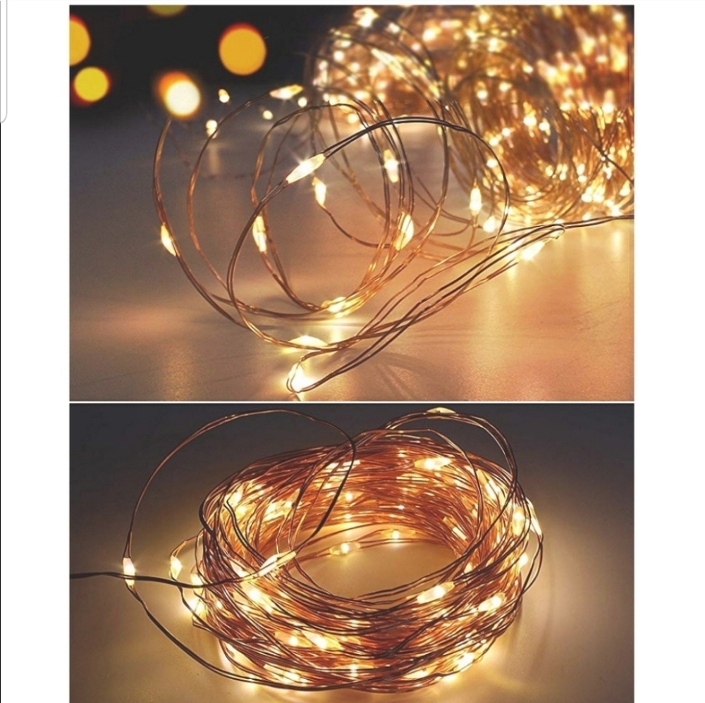 UO Fairy String Lights Photo Clips VSCO 33ft 100 - Picture 6 of 8